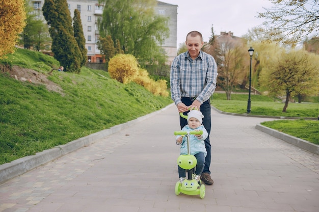 Vater und Tochter