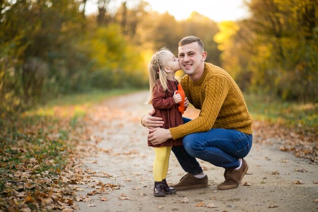 Vater und Tochter