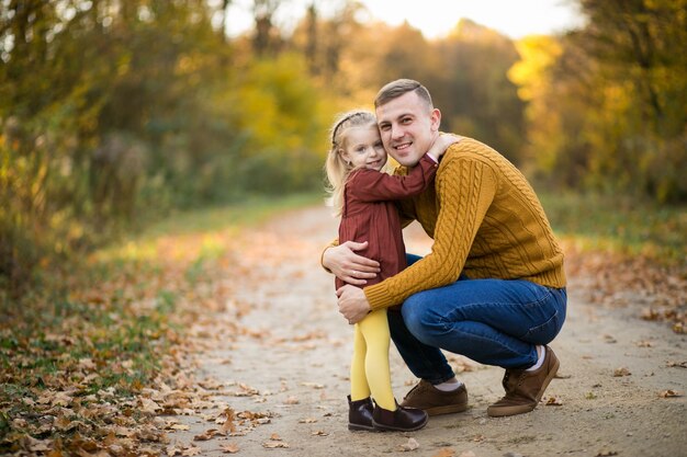 Vater und Tochter