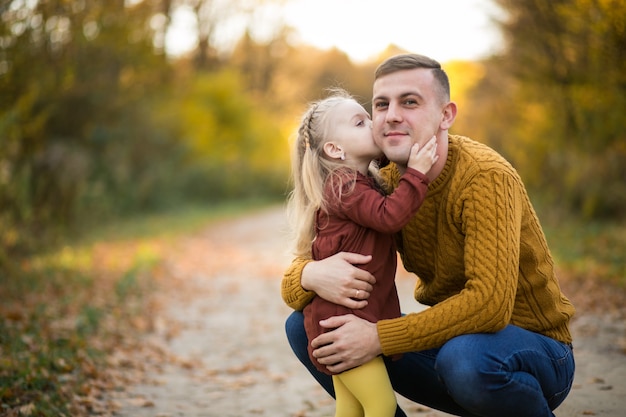 Vater und Tochter