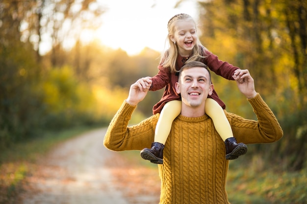 Vater und Tochter