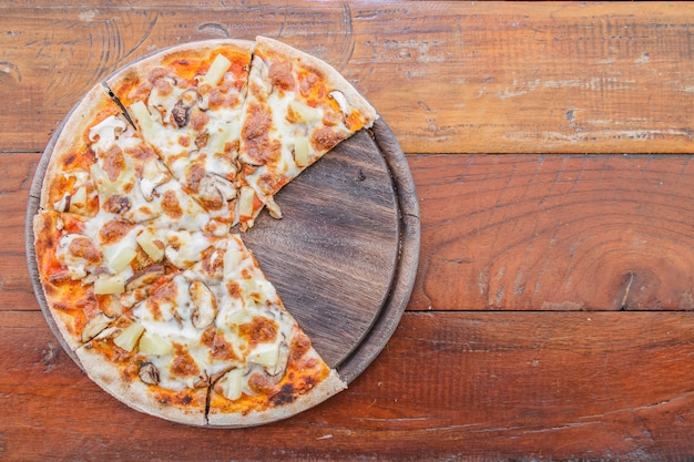 Kostenloses Foto vegetarische pizza