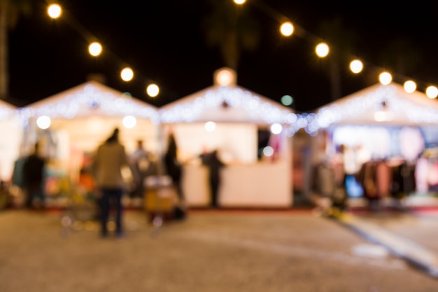 Kostenloses Foto verschwommene lichter der stadt