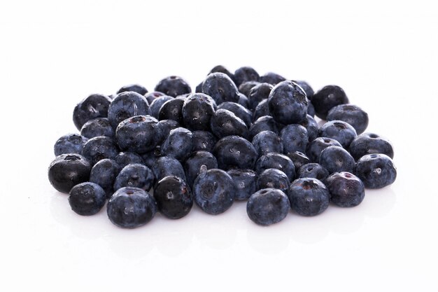 Viele Blaubeeren