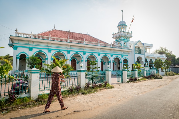 Vietnamesische Moschee im Mekong-Delta
