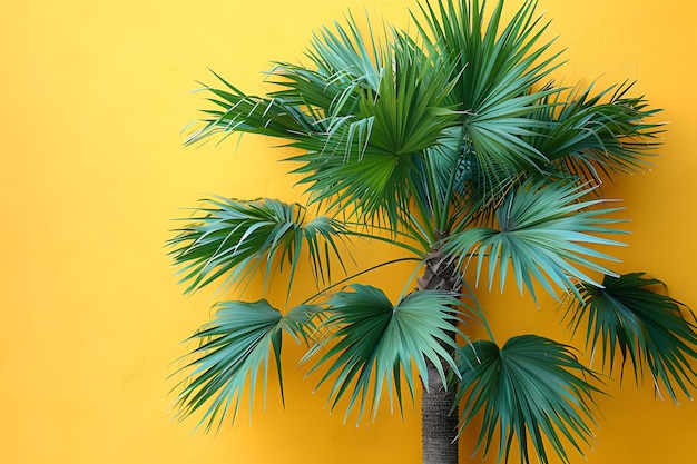 Kostenloses Foto view of green palm tree species with beautiful foliage