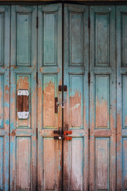 Vintage antike schmutzige Tür