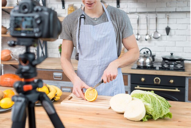 Vlogger kochen