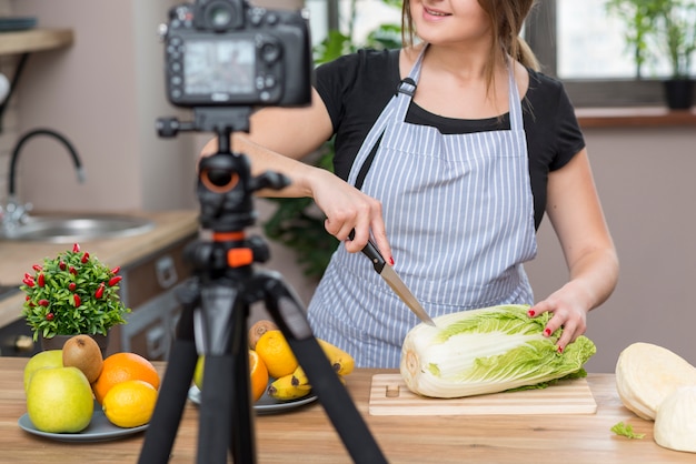 Vlogger kochen