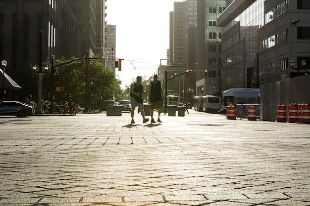 Kostenloses Foto volkszählungskonzept in einer urbanen komposition fotografiert