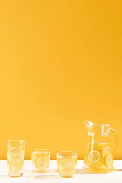 Voller Schusssatz geschmackvolle Limonade
