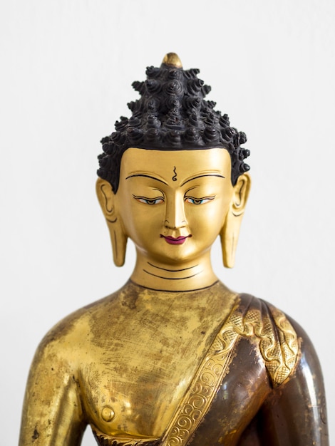 Vorderansicht der hinduistischen Statuette