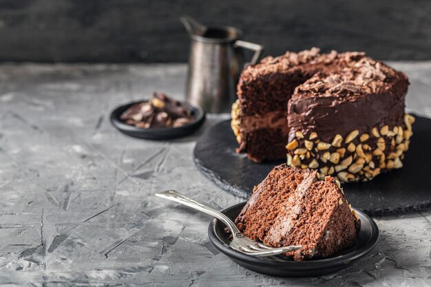 Vorderansicht des köstlichen Kuchenkonzepts