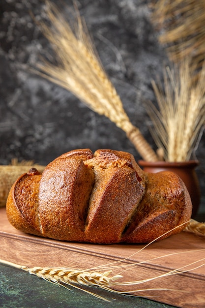 Vorderansicht frisches Brot