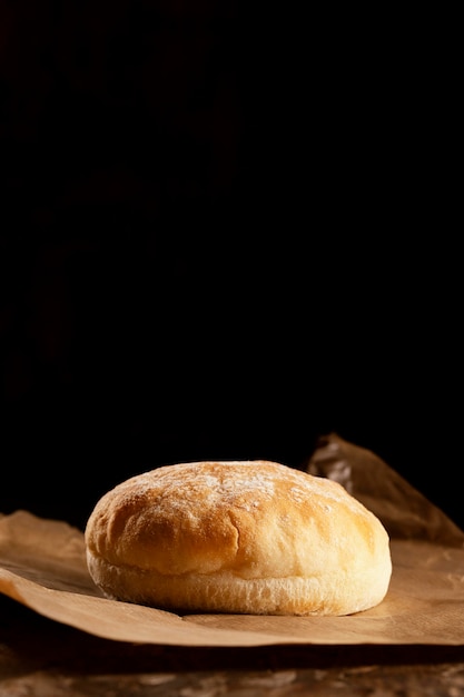 Kostenloses Foto vorderansicht köstliche burgerbrötchen