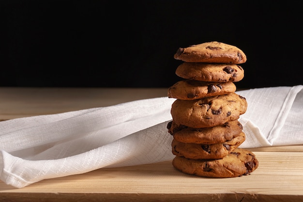 Vorderansicht von Cookies