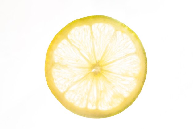 Vorderansichtscheibe der sauren Zitrone