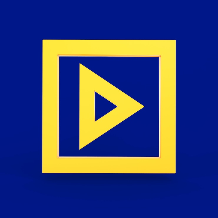 Kostenlose Foto vorderseite des videoplayers