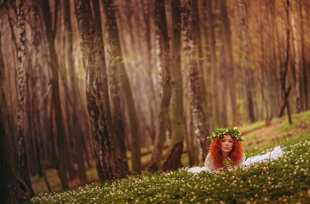 Wald wunderbar charmant gesunde junge