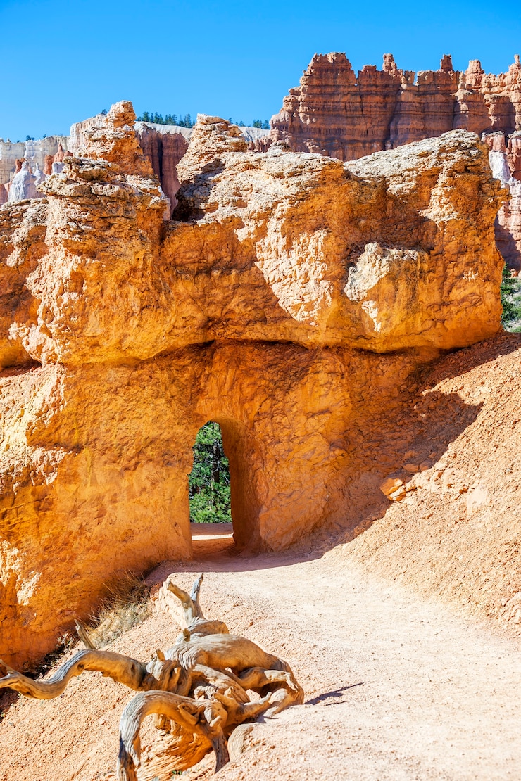 Kostenlose Foto wanderbogen im bryce canyon national park, ut