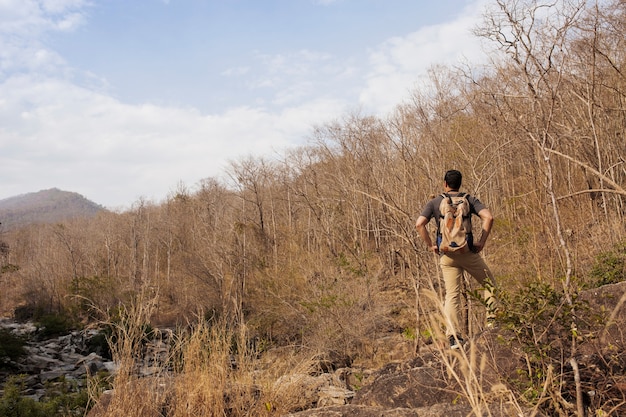 Wanderer in der Natur