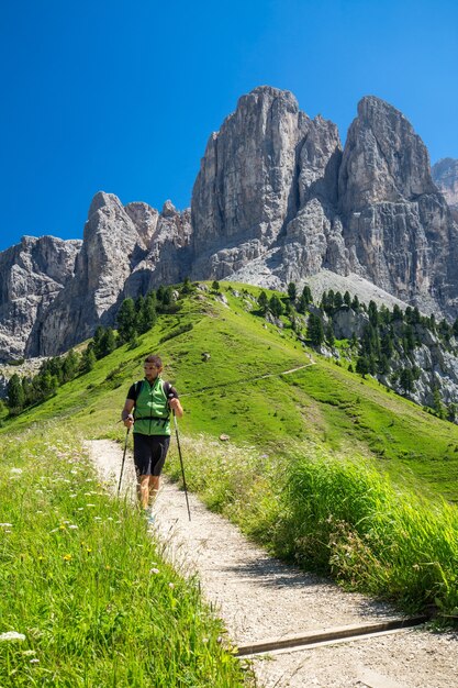 Wandern in den Dolomiten