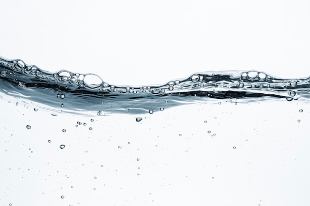 Wasserbeschaffenheitshintergrund, transparente Flüssigkeit