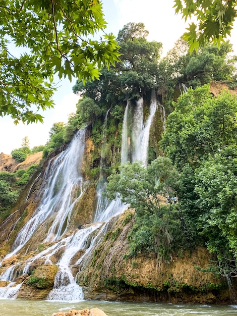 Wasserfall von Bisheh