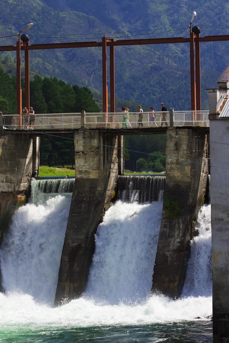 Kostenlose Foto wasserkraftwerk