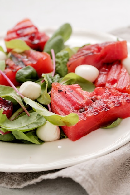 Wassermelonensalat