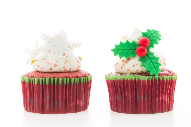 Weihnachts-Cupcakes