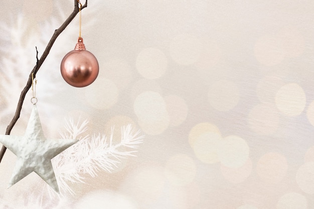 Kostenloses Foto weihnachts-social-media-banner mit designraum