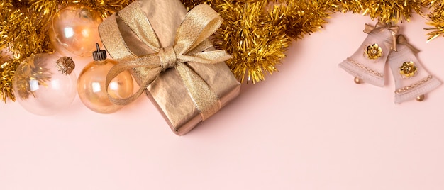Weihnachtsarrangement mit Kopierplatz