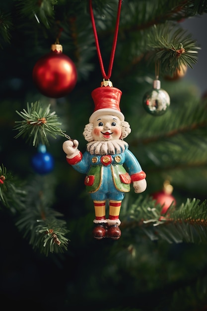 Weihnachtsbaum-Nussknacker-Ornament