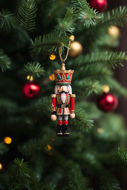 Weihnachtsbaum-Nussknacker-Ornament