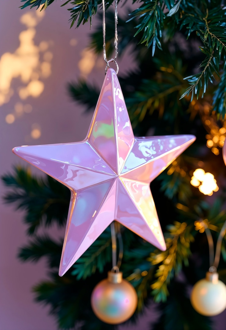 Kostenlose Foto weihnachtsbaum schönes ornament