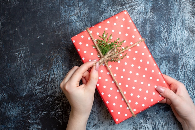 Weihnachtsgeschenk von oben