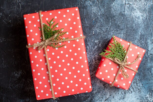 Weihnachtsgeschenke von oben