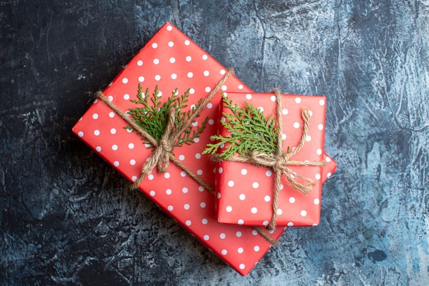 Weihnachtsgeschenke von oben