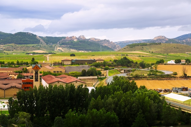 Weingüter und Bauernhöfe in der Umgebung von Haro