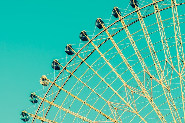 Kostenloses Foto weinlese-riesenrad