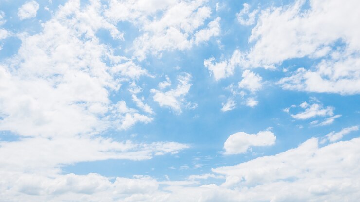 Kostenlose Foto weiße wolke