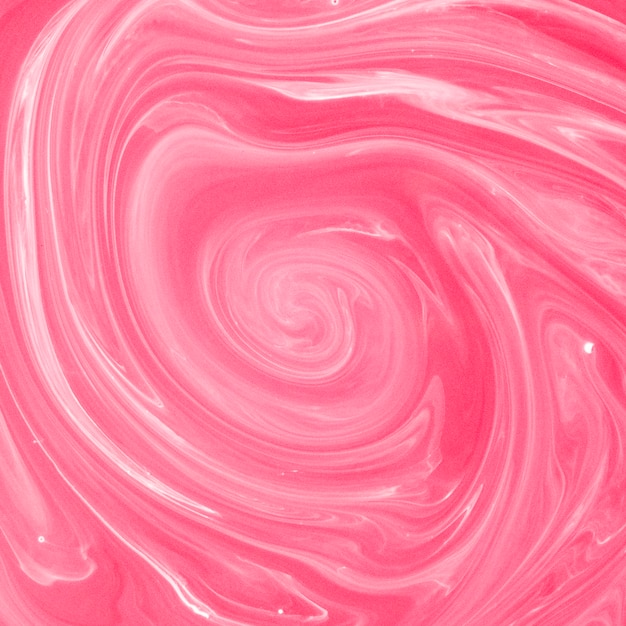 Weißer und rosa Farbenhintergrund des abstrakten Strudels