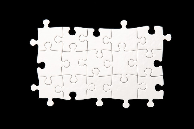 Weißes Puzzle