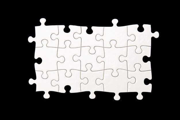 Weißes Puzzle