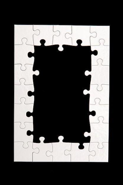 Weißes puzzle