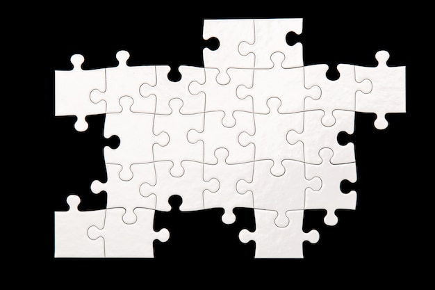 Weißes Puzzle