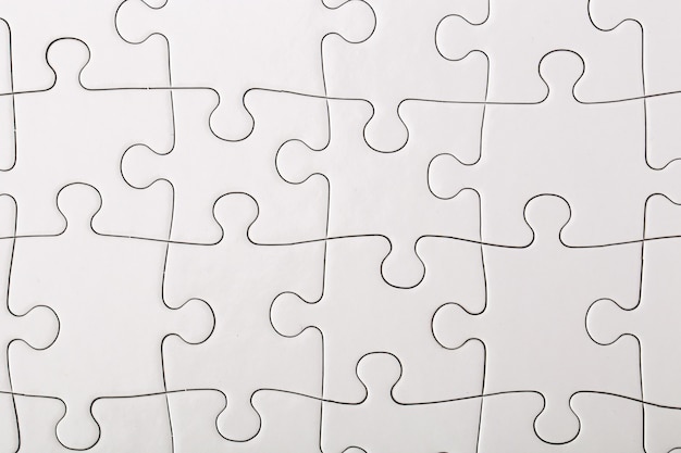 Weißes Puzzle