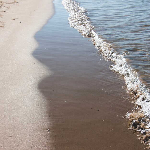 Welle am Strand