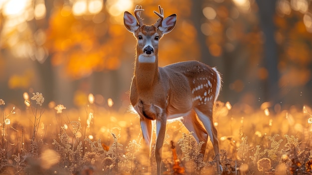 Kostenloses Foto wild deer in nature